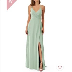 Azazie Davis Dress in Agave